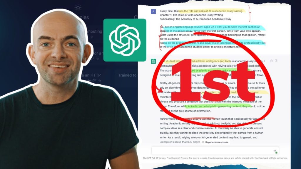 role of chat GPT in essay writing